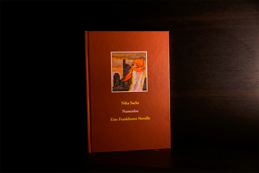 Buchcover von Namenlos, eine Frankfurter Novelle, Foto: Kia Kahawa
